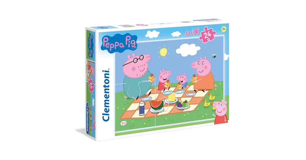 Azonnali szállítás Peppa malac 24 db-os maxi puzzle – Clementoni