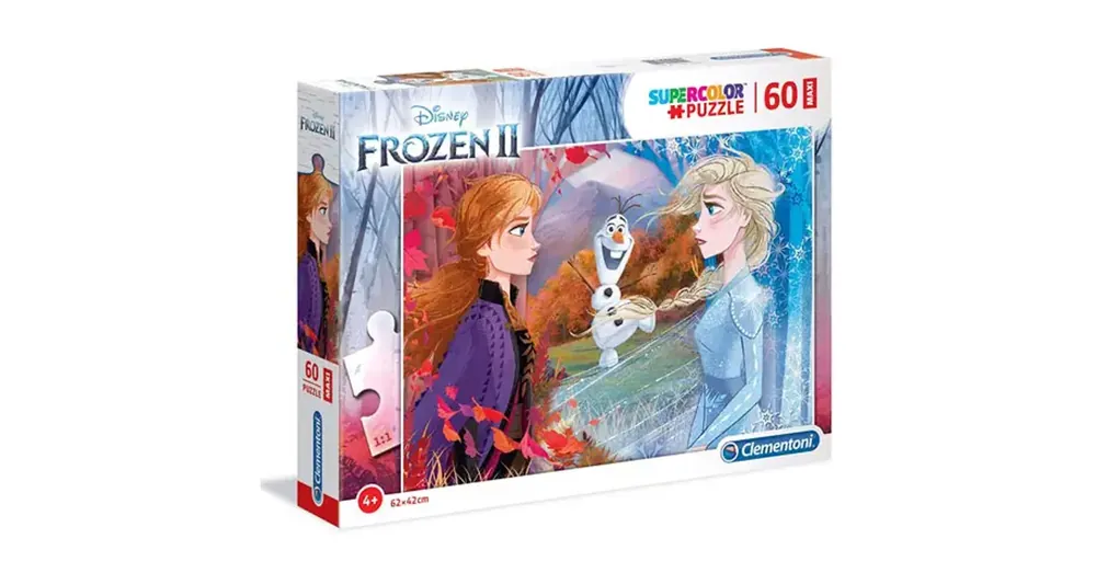 Jégvarázs II. Elza és Anna 60 db-os maxi puzzle – Clementoni Expressz kézbesítés