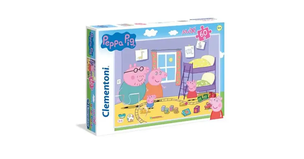 Peppa malac 60 db-os maxi puzzle – Clementoni Legnépszerűbb
