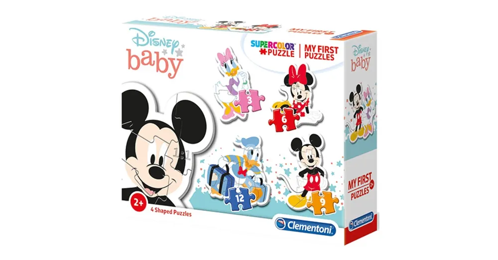 Mickey egér 4 az 1-ben Supercolor formapuzzle – Clementoni Végkiárusítás