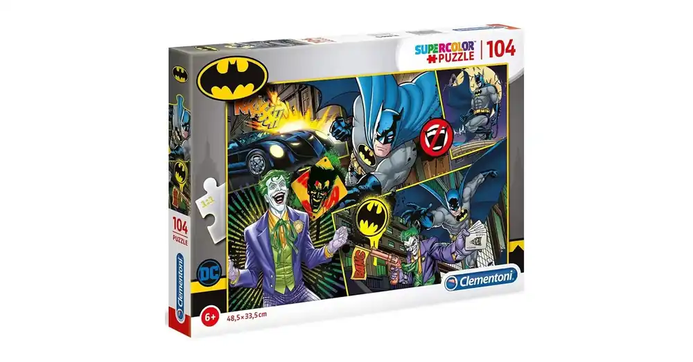Batman vs. Joker 104 db-os supercolor puzzle – Clementoni Végkiárusítás
