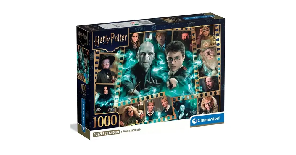 Korlátozott ajánlat Harry Potter – A varázsvilág sorsa 1000 db-os puzzle poszterrel – Clementoni