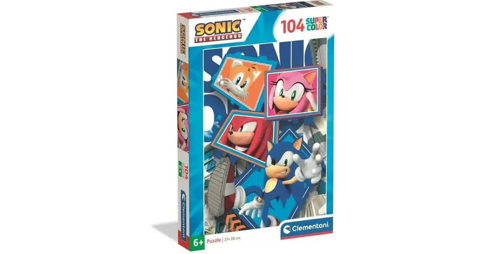 Sonic 104 db-os supercolor puzzle – Clementoni Expressz szállítás