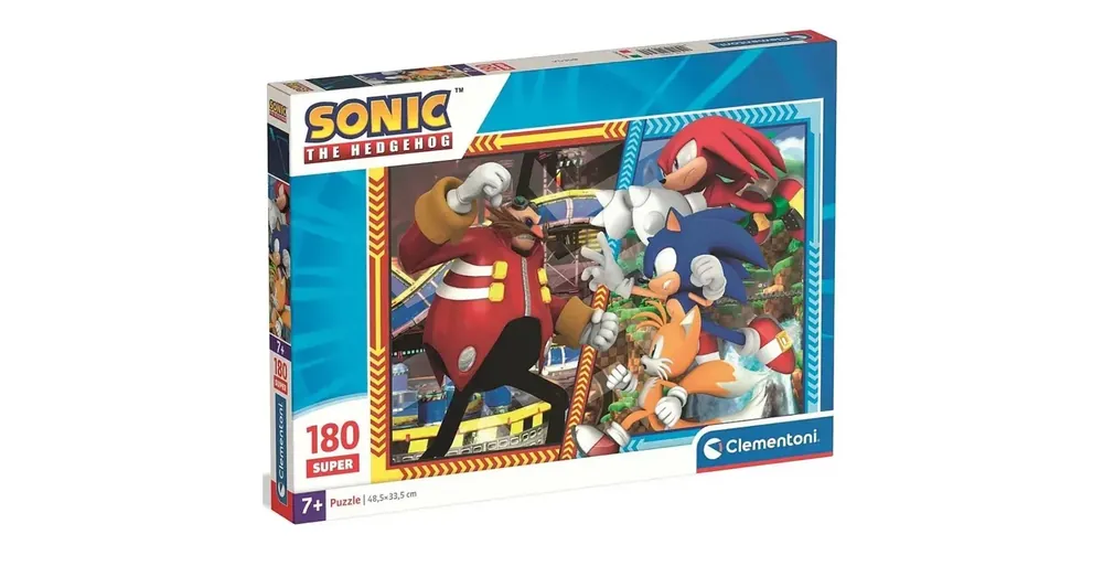 Szuper akció Sonic a sündisznó 180 db-os super puzzle – Clementoni