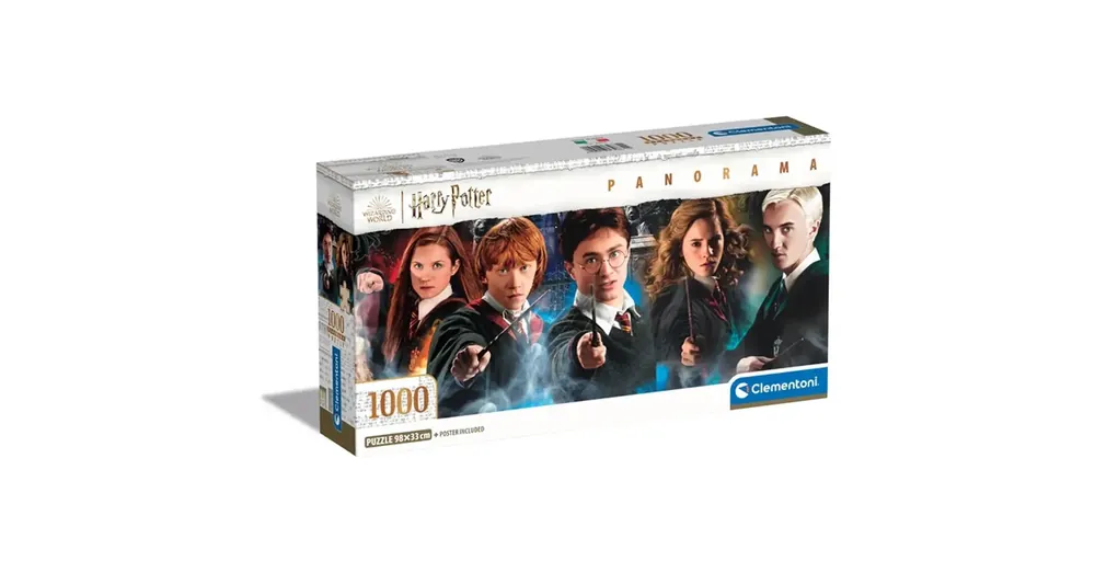Gyors kiszállítás Harry Potter – A Roxfort örökösei 1000 db-os panoráma puzzle poszterrel – Clementoni