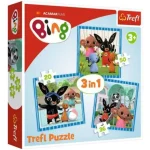 Bing! Móka a barátokkal 3 az 1-ben puzzle – Trefl Kiárusítás