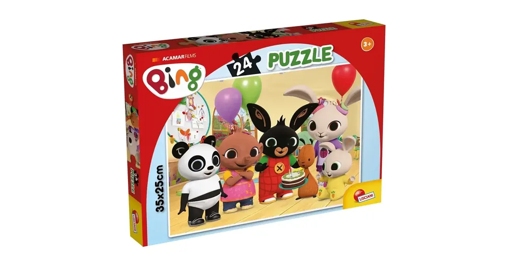 Exkluzív ajánlat Bing és barátai Boldog Születésnapot! 24 db-os puzzle 35×25 cm – Lisciani