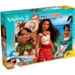 Akció Vaiana 2 2 az 1-ben 108 db-os puzzle és színező 70×50 cm – Lisciani