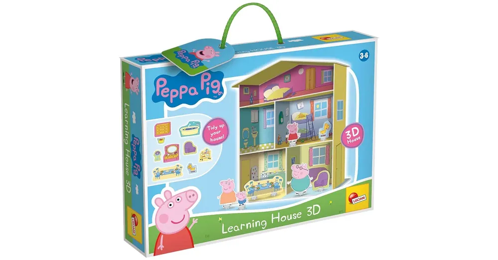 Alacsony ár Peppa malac oktató háza 3D – Lisciani