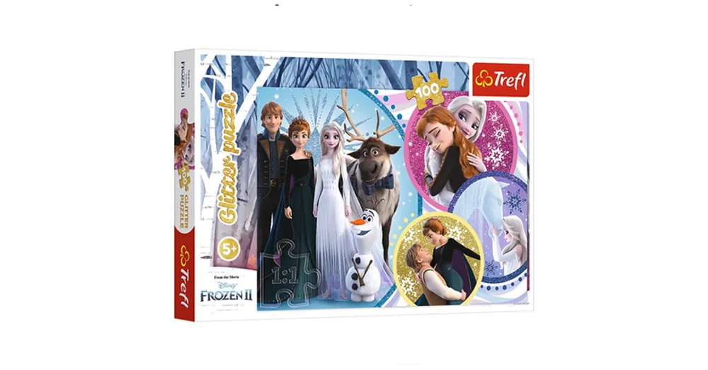 Jégvarázs 2 A szeretet fényében 100 db-os csillám puzzle – Trefl Kiárusítás