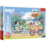 Bluey biciklizik 100 db-os puzzle – Trefl Legnépszerűbb
