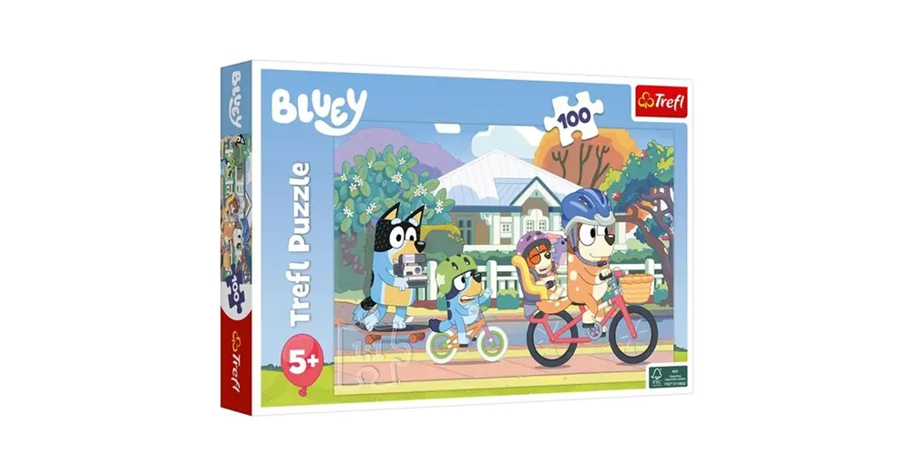 Bluey biciklizik 100 db-os puzzle – Trefl Legnépszerűbb