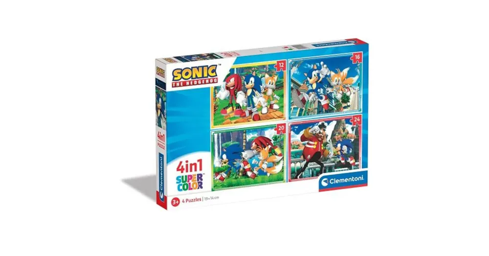 Sonic 4 az 1-ben puzzle – Clementoni Biztonságos fizetés
