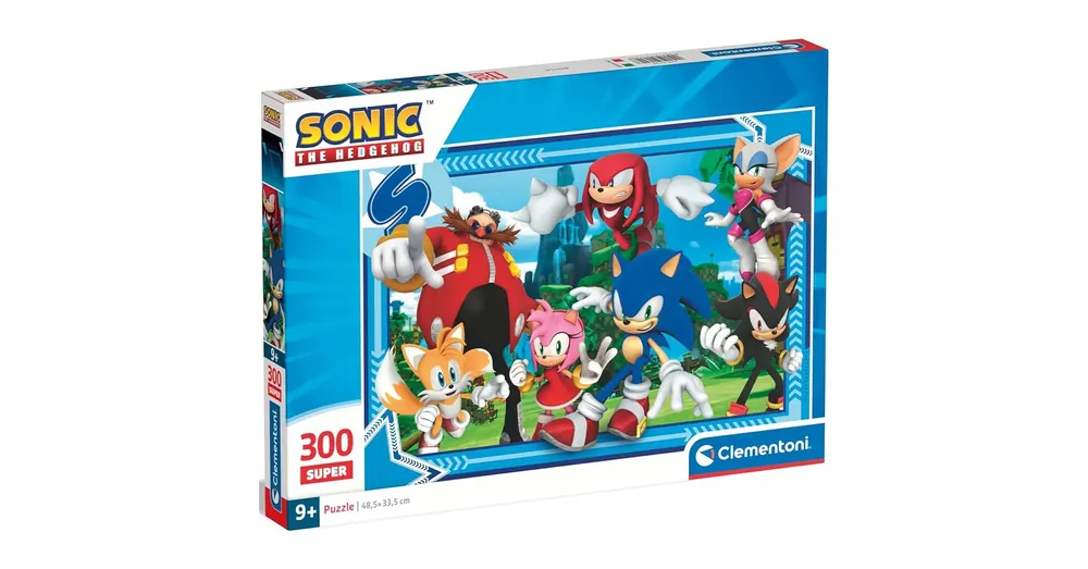 Sonic a sündisznó 300 db-os Super puzzle – Clementoni Vedd meg most