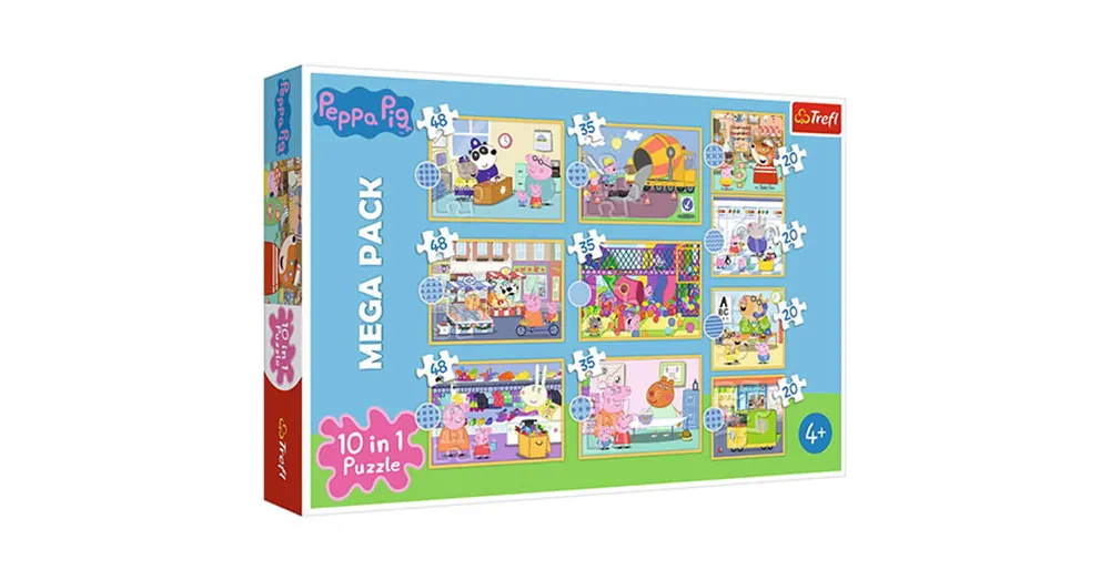 Peppa malac 10 az 1-ben puzzle – Trefl Exkluzív ajánlat