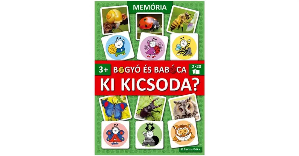 Legnépszerűbb Bogyó és Babóca Ki Kicsoda? memóriajáték