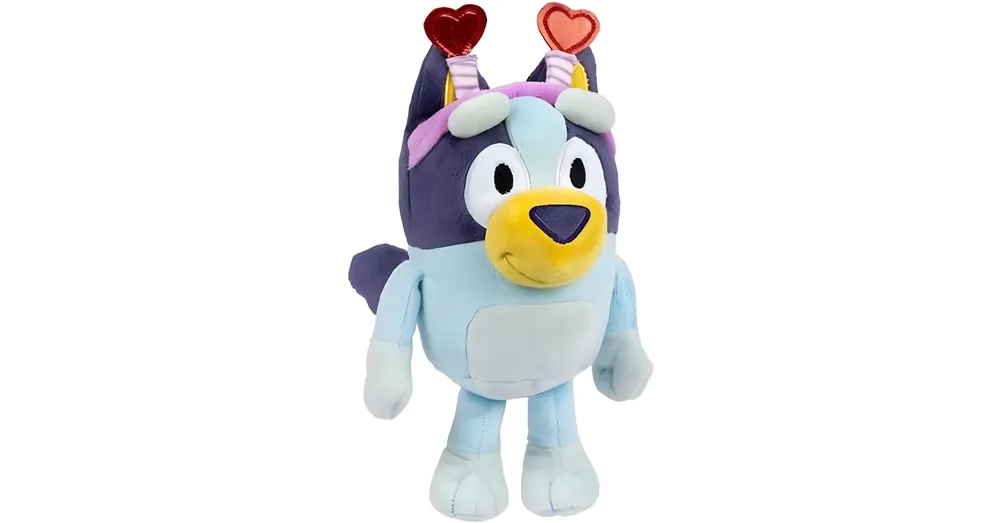 Olcsóbb Bluey Bluey fejpánttal plüssfigura 20 cm