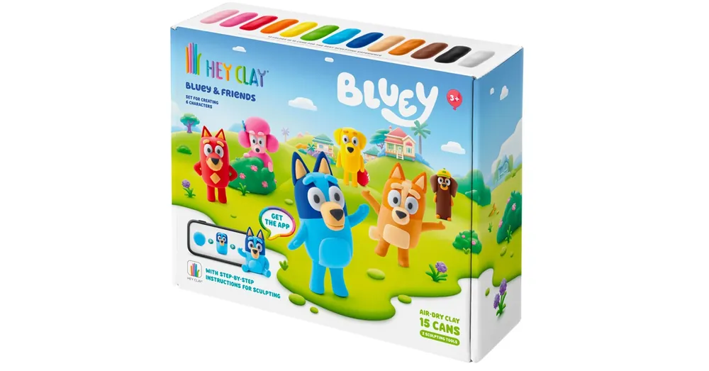 Szuper akció Hey Clay Nagy gyurma szett – Bluey