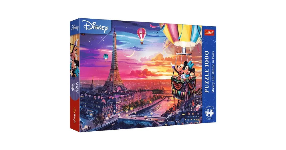 Legnépszerűbb Mickey és Minnie Párizsban 1000 db-os Prémium plus quality puzzle – Trefl
