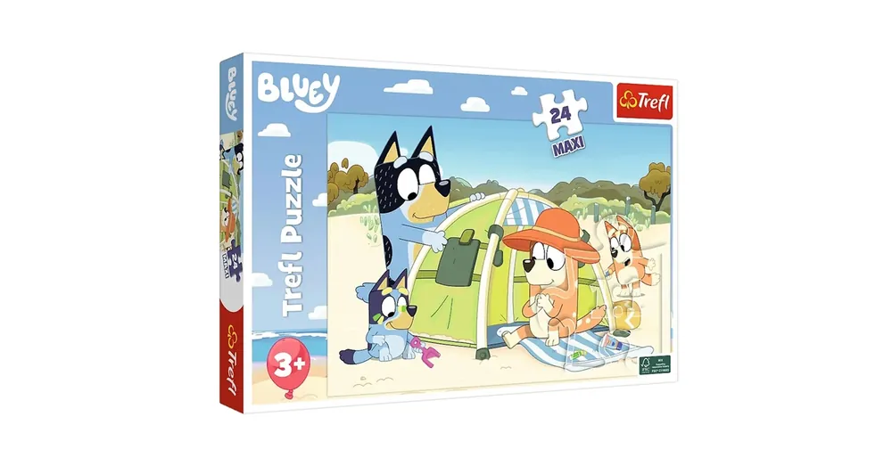 Bluey csodálatos napja 24 db-os Maxi puzzle – Trefl Vedd meg most