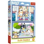 Bluey 2×24 db-os puzzle – Trefl Utolsó esély