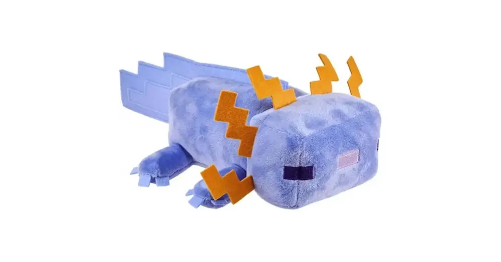 Minecraft Blue Axolotl plüss figura – Mattel Prémium