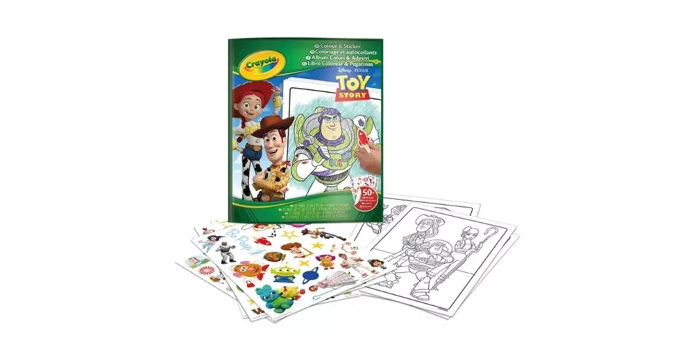 Toy Story 5 Kifestő és matricázó füzet Végkiárusítás