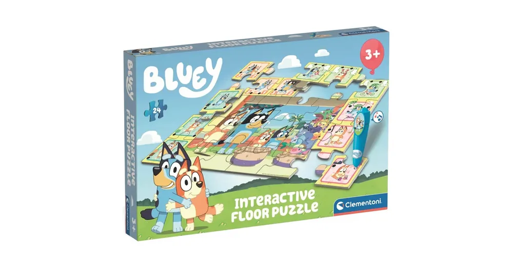 Szuper ajánlat Bluey és barátai interaktív 24 db-os padló puzzle – Clementoni