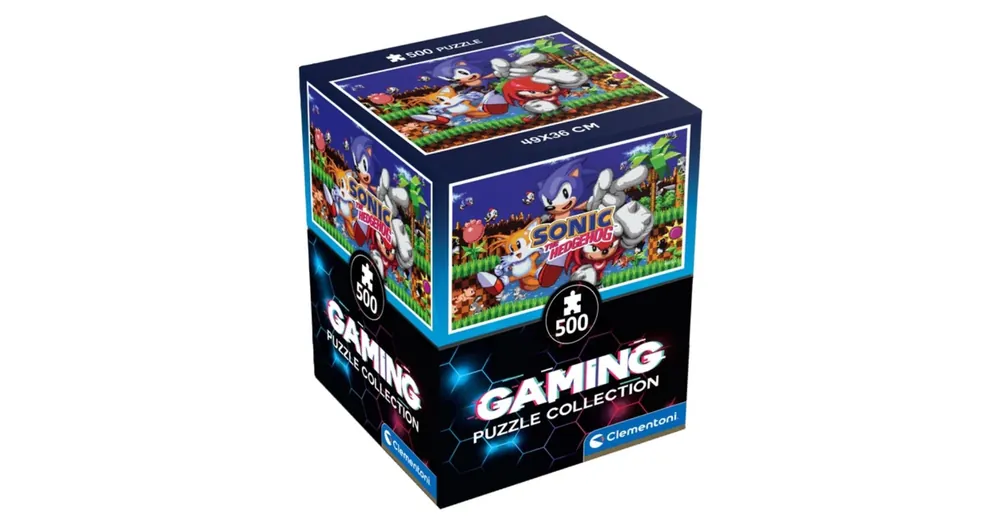 Exkluzív ajánlat Gaming Puzzle Collection Sonic 500 db-os puzzle – Clementoni