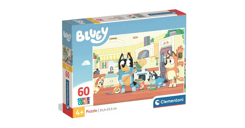 Gyors szállítás Bluey a konyhában 60 db-os Supercolor puzzle – Clementoni