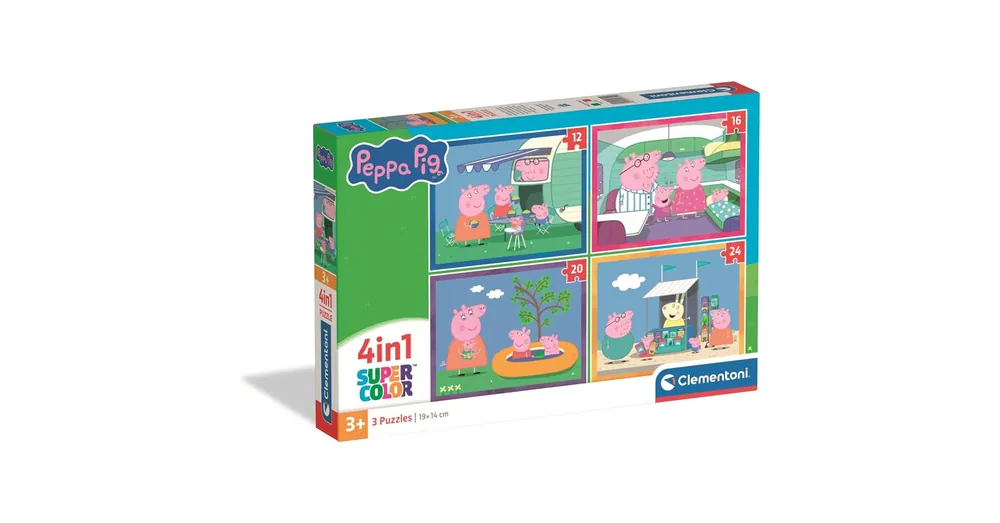 Peppa malac 4 az 1-ben Supercolor puzzle – Clementoni Utolsó esély