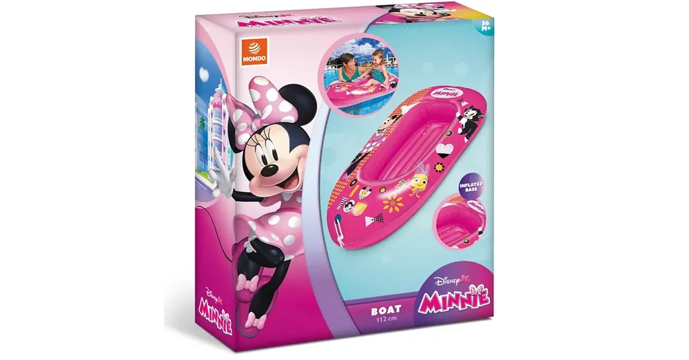 Minnie egér mintás felfújható csónak 112 cm – Mondo Toys Ne maradj le
