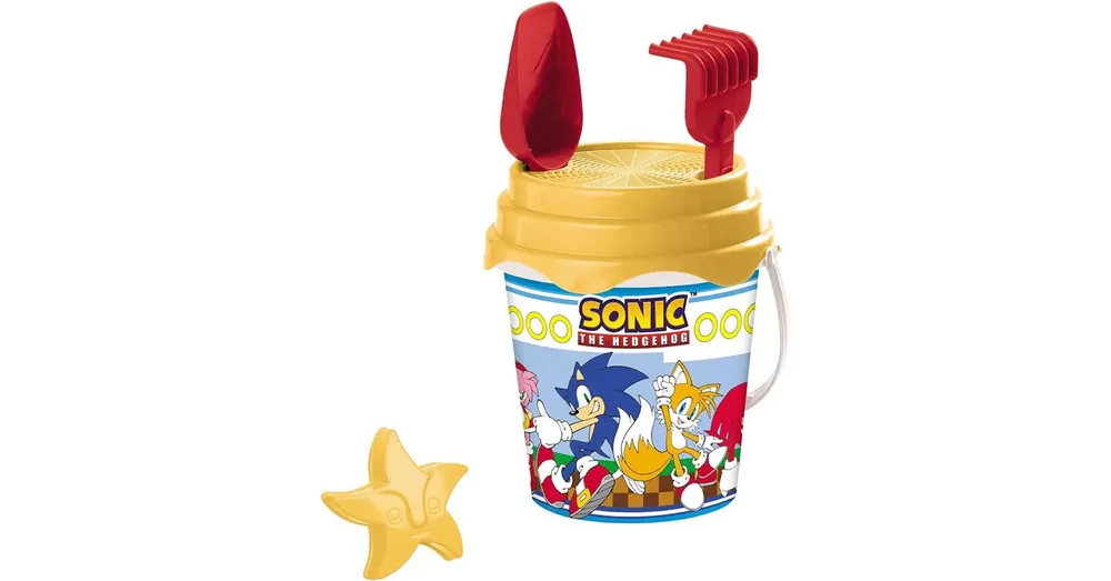 Alacsony ár Sonic a sündisznó mintás homokozó szett kannával – Mondo Toys