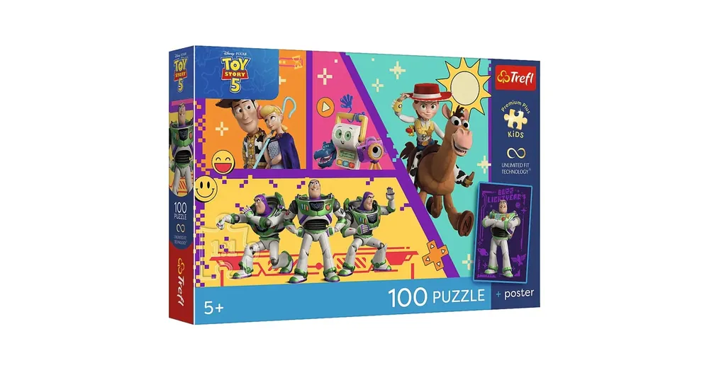Árengedmény Toy Story 100 db-os UFT puzzle poszterrel – Trefl