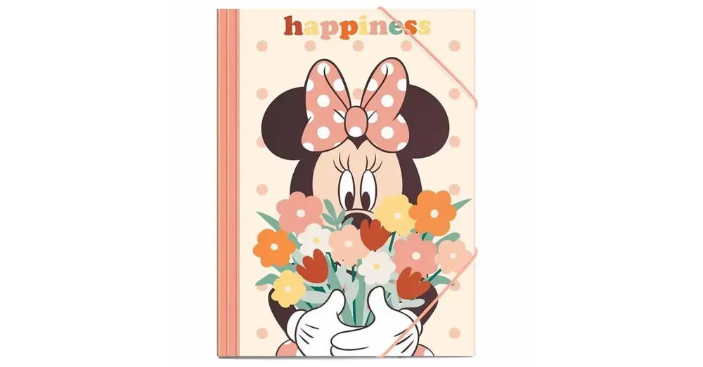 Expressz kézbesítés Luna Minnie egér gumis mappa A/4-es lapokhoz 25x35cm