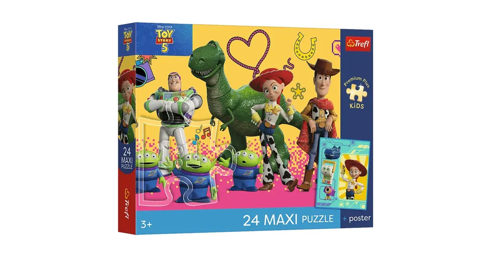 Toy Story 5 Játékok és barátok 24db-os Maxi puzzle - Trefl Akciós ár