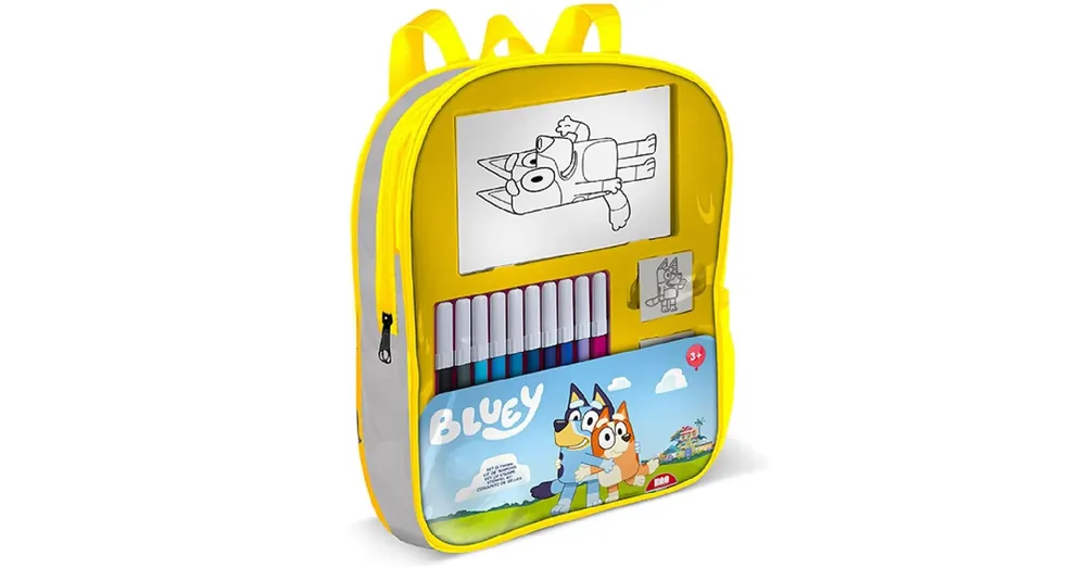 Bluey kreatív nyomdakészlet hátizsákban - Multiprint Olcsóbb