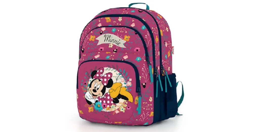 Spirit Minnie Egér négyrekeszes ergonómikus iskolatáska Végkiárusítás
