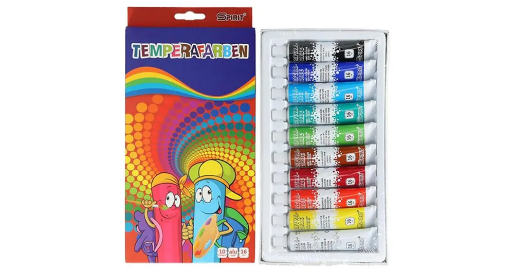 Színes tempera készlet 10×16ml Szuper akció
