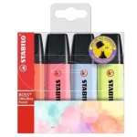 Akció Stabilo BOSS Original Pasztell szövegkiemelő 2–5 mm-es 4 db-os