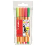 Azonnali szállítás Stabilo Point 88 Mini neon tűfilc készlet 5 db-os