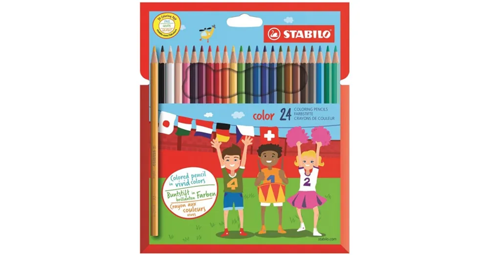Szuper akció Stabilo Color színes ceruza készlet 24 db-os