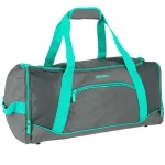 Vedd meg online Spirit Gym sporttáska türkiz-szürke 20×51×23 cm