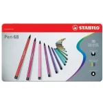Expressz kézbesítés Stabilo Pen 68 színes rostirón 30 db-os szett