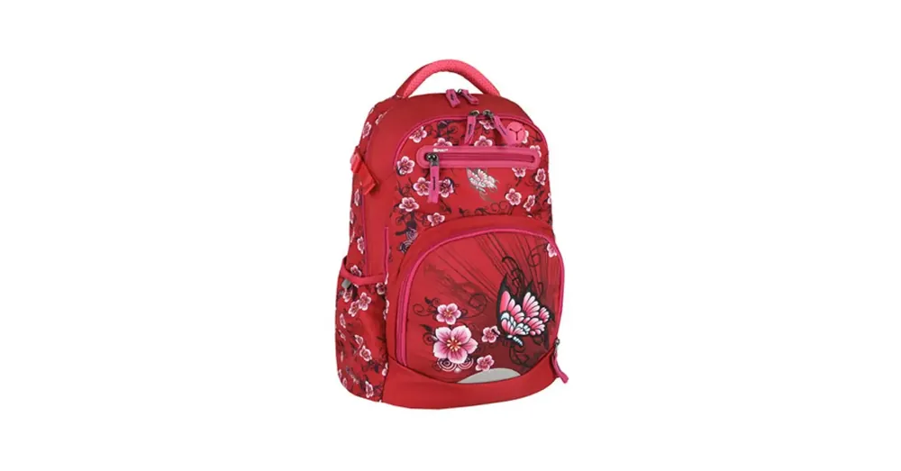 Vásárlói kedvenc Spirit ZERO+ Flowers ergonomikus iskolatáska hátizsák