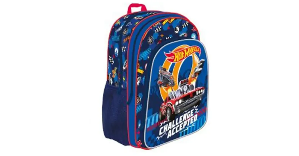 Hot Wheels Challenge Accepted iskolatáska, hátizsák 15" Alacsony ár