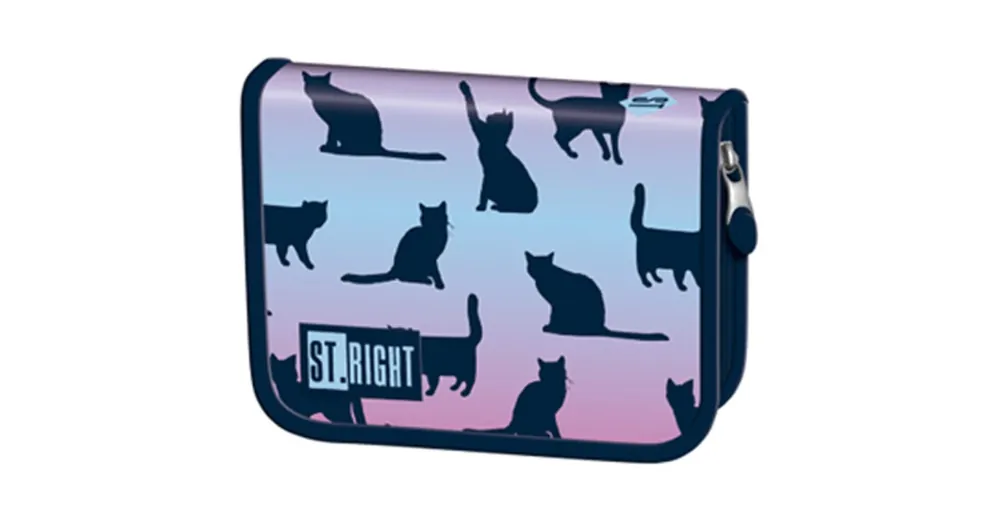 St.Right Night Cats kihajtható töltetlen tolltartó Legjobb ár
