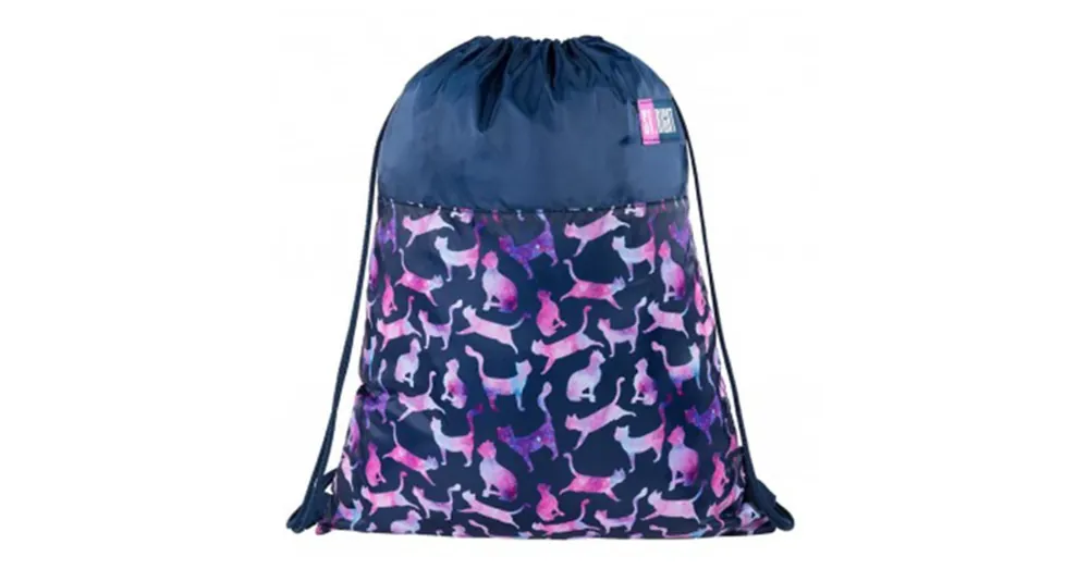 Gyors kiszállítás St.Right Cosmic Cats tornazsák, sportzsák 43×34 cm
