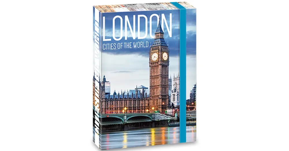 Azonnal elérhető Cities London füzetbox A/5-ös méretben