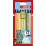Stabilo Pen 68 rostirón 10 db-os készlet Biztonságos fizetés